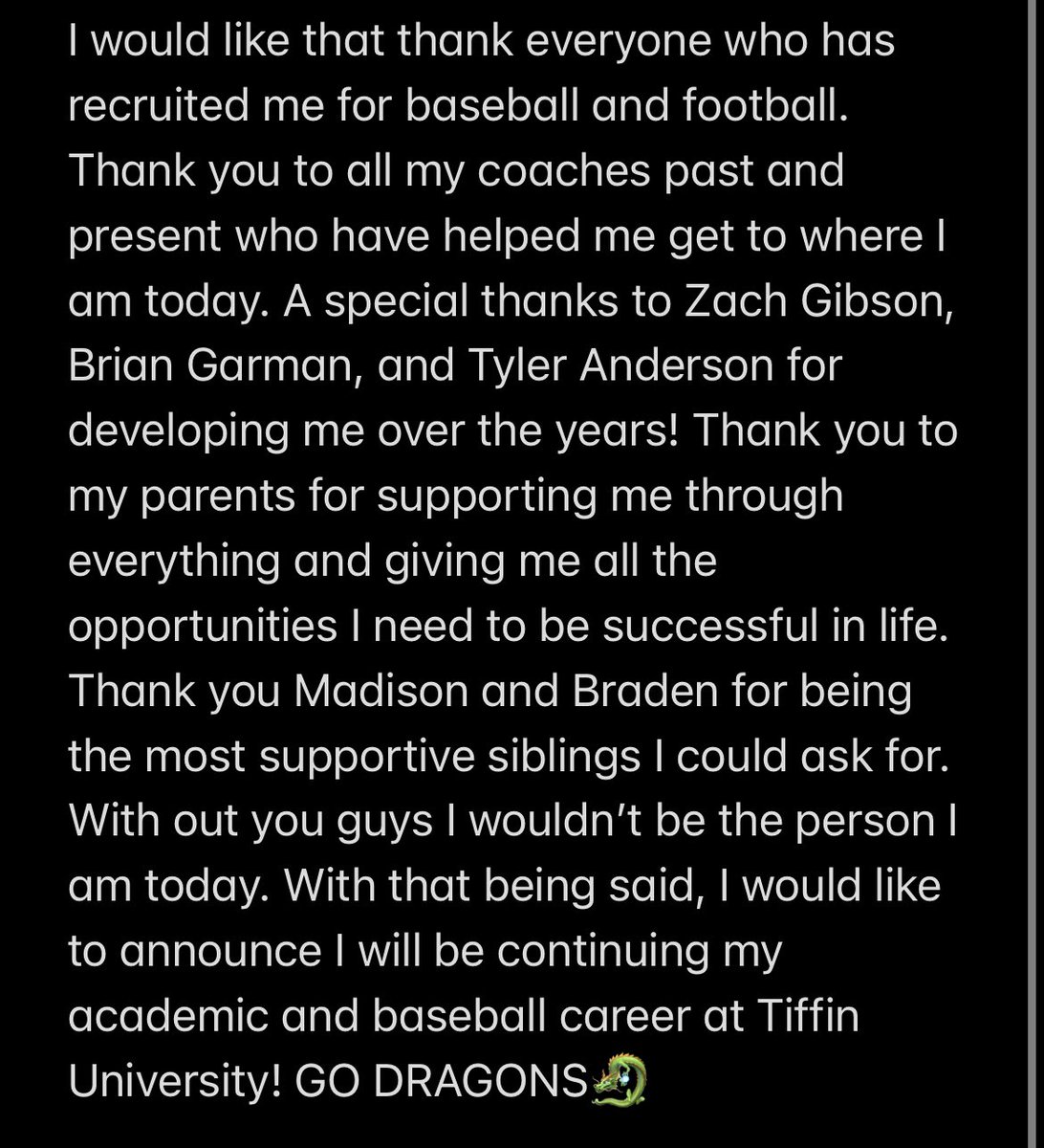 ryanyingst__'s tweet photo. Committed🐉 @PrepBaseballOH @MyCommodores @TUDragonsBB @GreatMidwestAC https://t.co/TLYCq7KngG