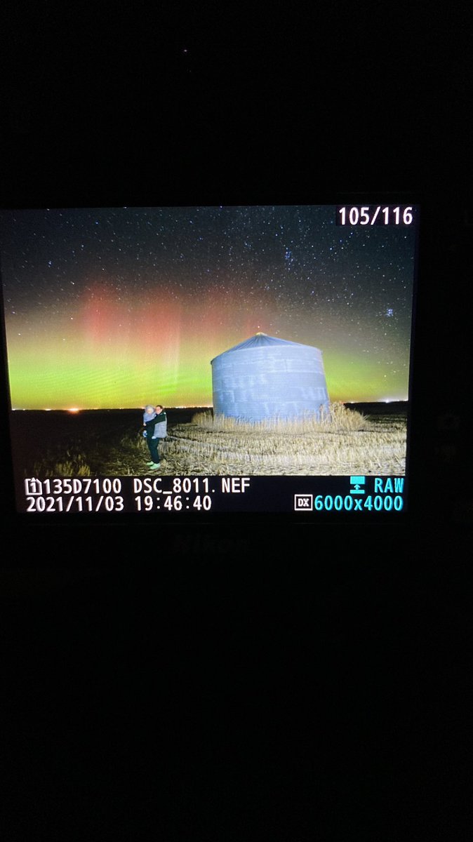 stephedgar87's tweet image. #backofcamera near Torquay, SK about 30 min ago. Had to come home to put my almost 2yr old to bed, but will catch the rest of the show from my yard where my baby monitor reaches. Thank goodness for technology lol. SO happy I got to take him out!! What #auroraborealis @TamithaSkov