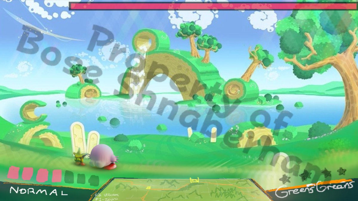 KirbyProjectIC's tweet photo. Here is some more developed concept art!! This will give the fans a much grander scale of the game, and WHAT'S THIS?!? A new companion is following our pink hero! Stay tuned for more development progress for... Project IceCream: Remastered!!! #Kirby #4DaFans #BoTW #GameDev https://t.co/tGqIl7X5YK