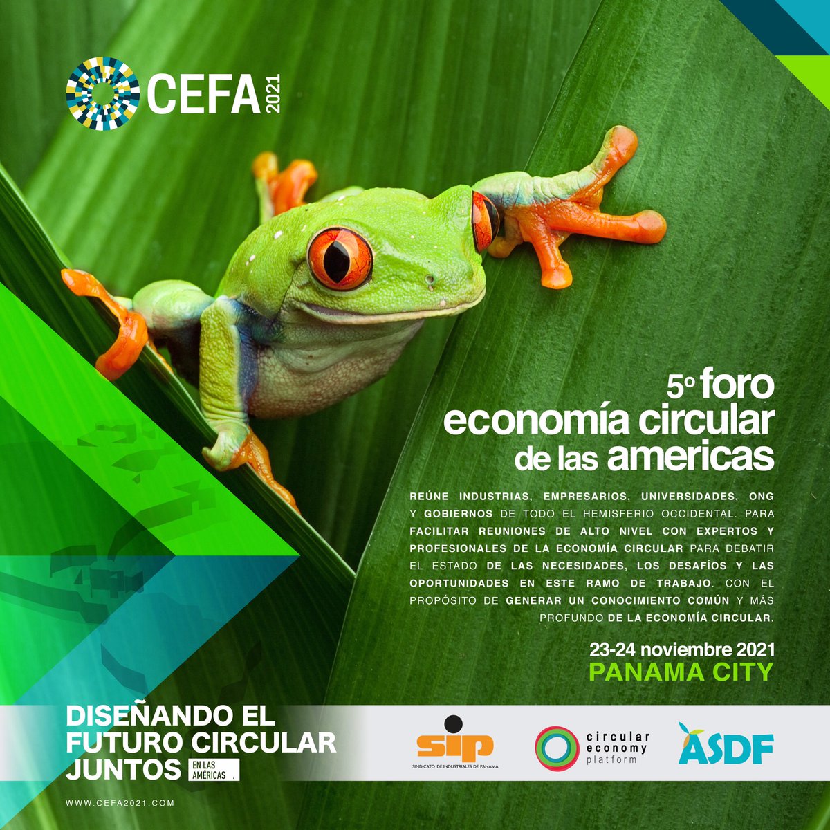 Why Nature Conservation is important
Nature itself is our biggest tool in the fight against global warming, through conservation work, we can fully utilise nature’s contribution to the mitigation action. Building a Circular Conscious Continent 🌱 #cefa2021panama