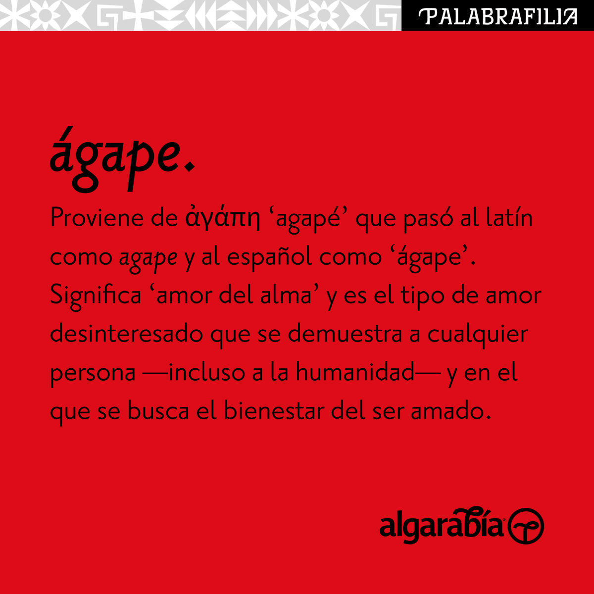 algarabia's tweet photo. ¿Has sentido este tipo de amor por alguien? ❤️
#palabradeldia https://t.co/5TrVPcTMYF