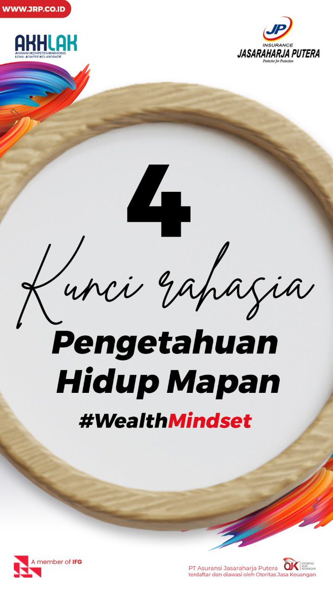 jrp_insurance's tweet photo. Hei hei Sobat JRP Jika bicara 'Kaya' hanya terkait dengan angka kepemilikan harta, maka bicara Mapan justru bicara tentang kedaulatan finansial. Kedaulatan seperti apa?
Cek instagram @jrp_insurance ya Sobat.
#WealthMindset #ProtectorforProtection #JRPInsurance https://t.co/s5tGAeY1cd