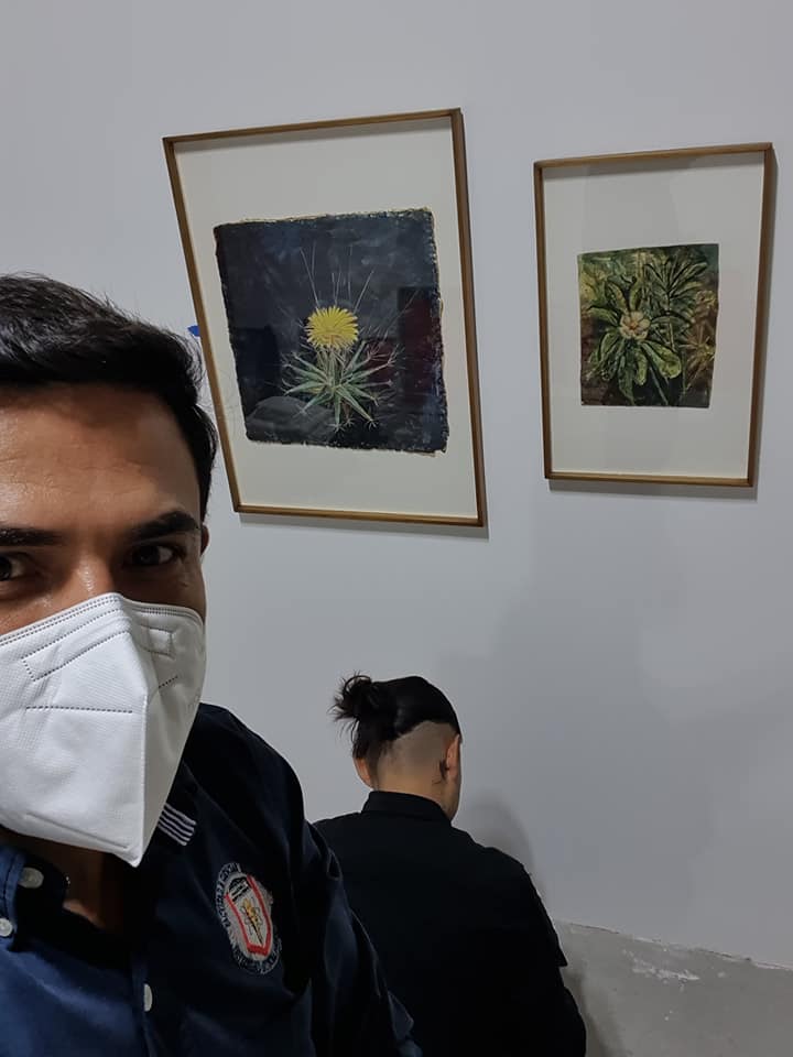 efrenjo's tweet photo. Así se ve nuestro micelio como soporte para el arte. 
#micelio #FAMAMonterrey #micelium #hongos https://t.co/xodmqGf2oA