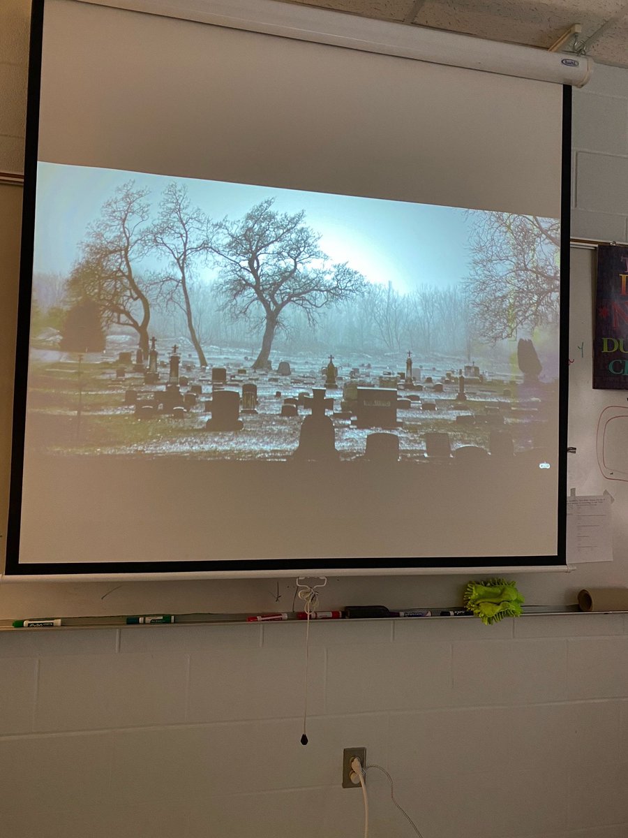 Environmental systems was in the Halloween spirit w/a cemetery lab! @geriberger08 <a href="/FAboueisha/">Fatimah Aboueisha</a>