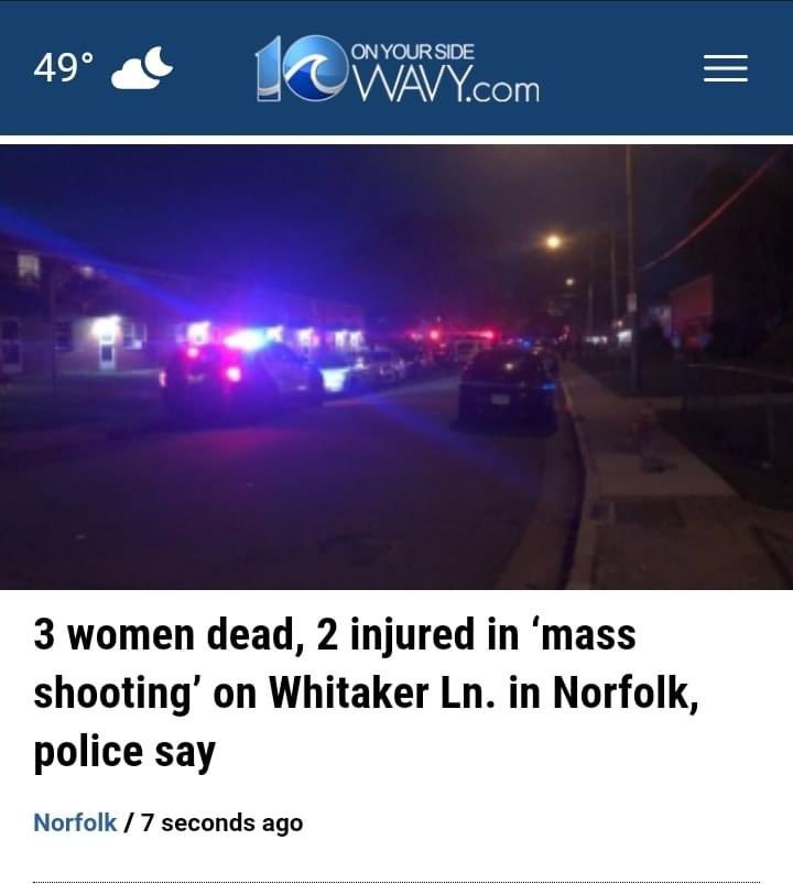 FBCCampostella's tweet photo. Our Thoughts & Prayers goes out to the Young Terrace Community and the families of all those involved in mass shooting in our city Norfolk, VA.
🙏🏿
#TeamFBCC
#norfolkva https://t.co/9jAiPulQvO