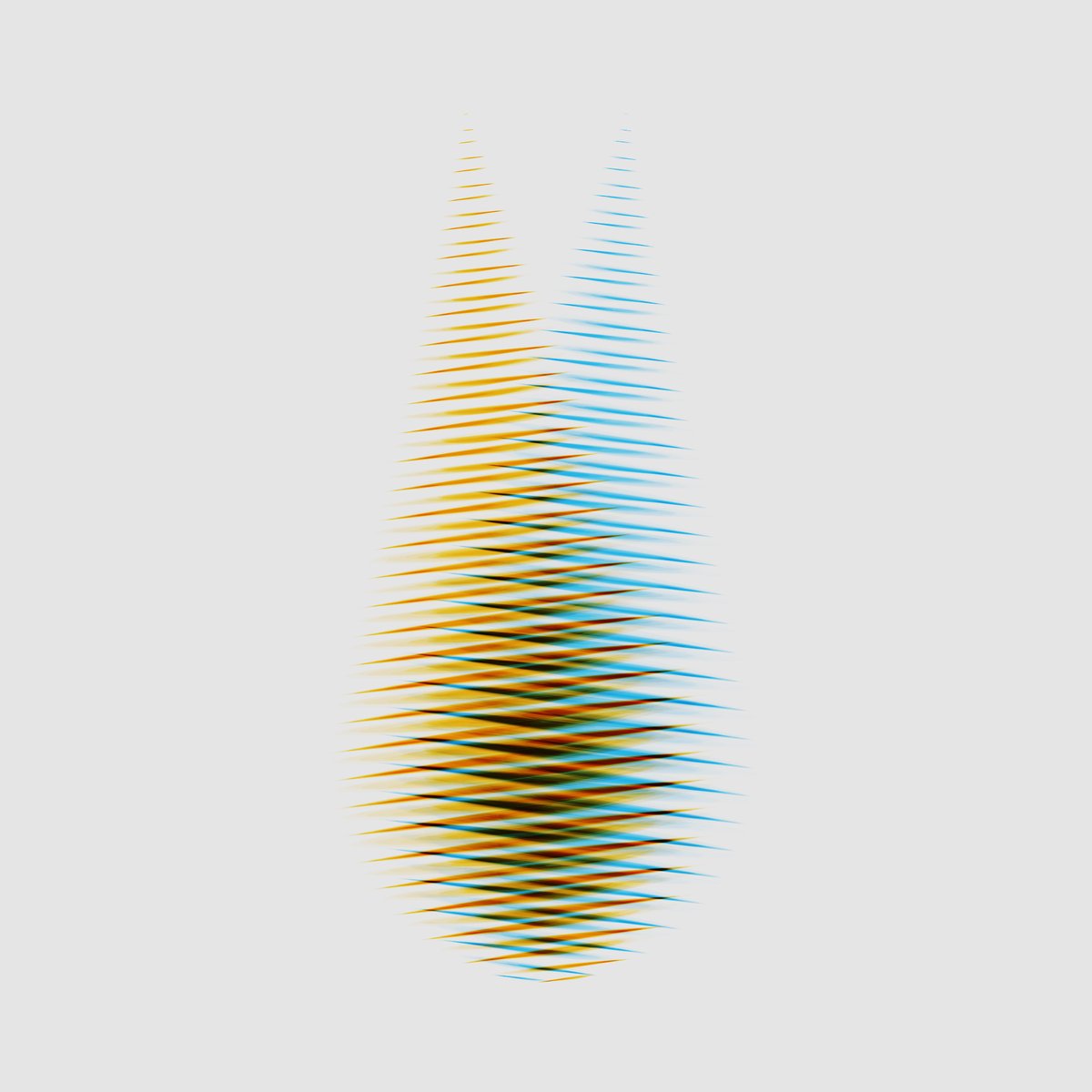 vasyliv_'s tweet photo. liking the effects of slight misalignment in brushes. 

▪️ at 0° mirage-like distortion and volumetric effect
▪️ at 15° a 3D weave-like pattern and distortion

 #WIP #NFTs #nftart #NFTartist #cryptoartist #cryptoart #generativeart  #abstractart  #digitalart #DigitalArtist https://t.co/VB7zNaEKsZ