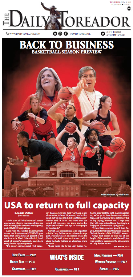 Get caught up on everything Texas Tech basketball in our latest edition, our basketball preview. Find it at the red news stand at over 80 locations around campus.