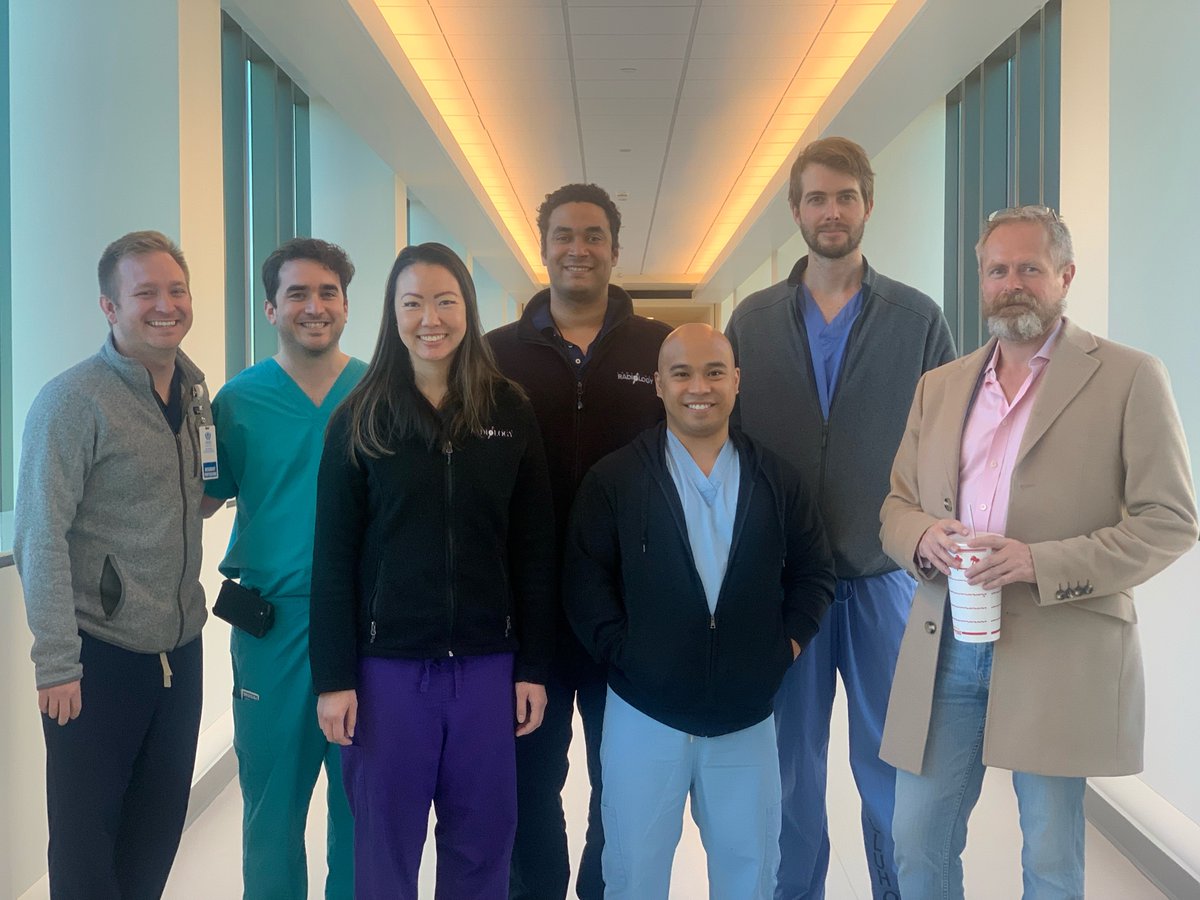 LLUHPhysicians's tweet photo. The Neurointerventional Radiology Team! As a Comprehensive Stroke Center, our neurointerventional radiologists, in conjunction w/our neurosurgery and neurology colleagues, play a vital role in stroke mgmt. & Tx, performing ≈ 200 thrombectomies per year. #neuroIR #strokecall https://t.co/X47Ri5B5u8