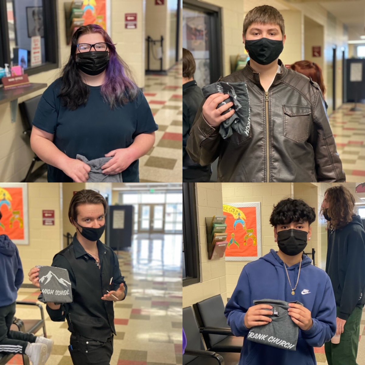 FrankChurch_HS's tweet photo. A big congratulations to all our Q1 students who made the Honor Roll! And a reminder to everyone who hasn’t picked up their t-shirts: get one at break or lunch from Ms. Allen in the front office! #EverythingsPossibleBSD #BSDPride #FrankChurchBSD #makingitpossible https://t.co/7qvkez4vEK