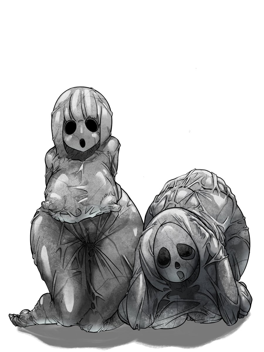 ハロウィンコス圧縮拘束10
石化END 