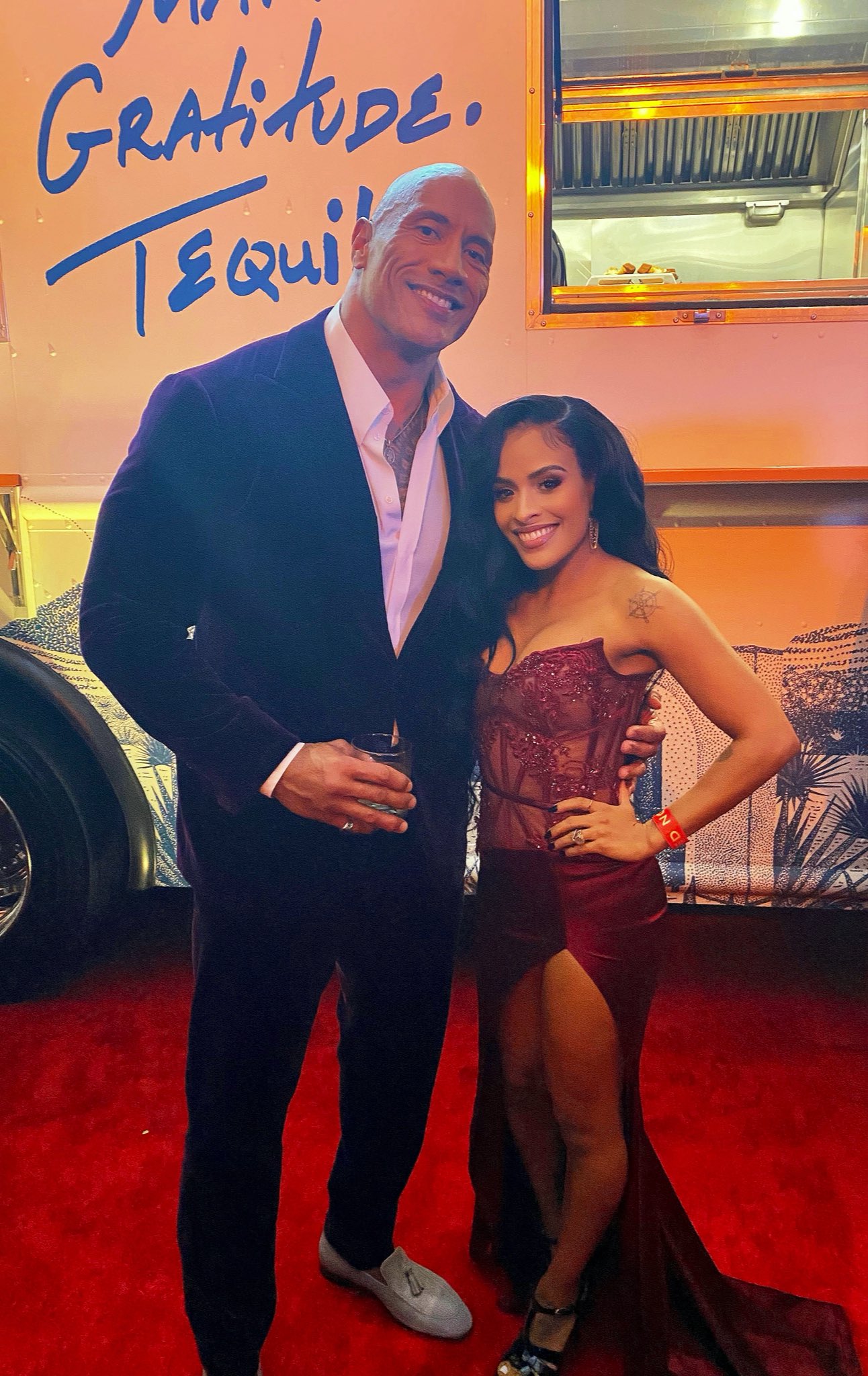 WWE Raw Star Attends Movie Premiere With The Rock 2