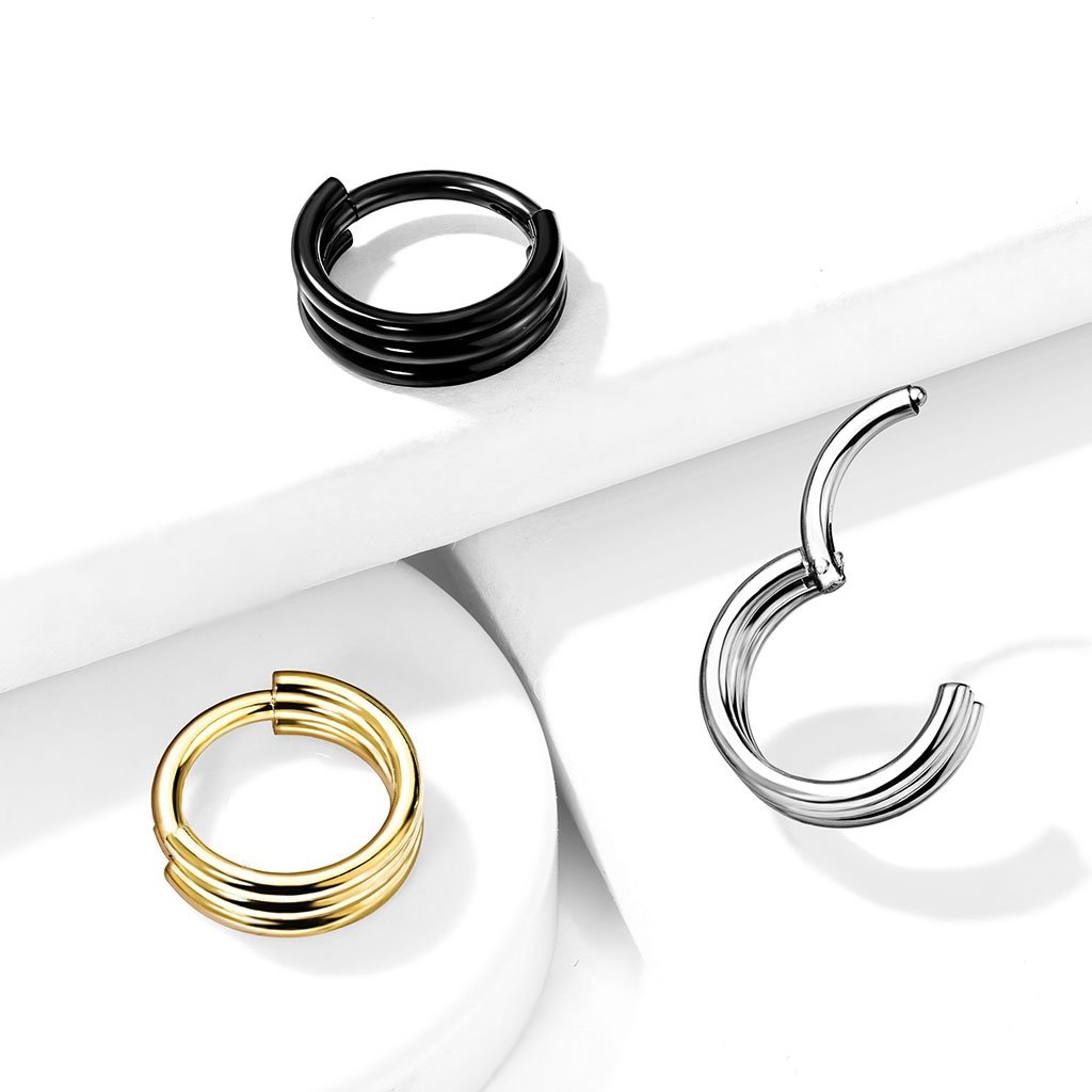 puremods's tweet photo. You only need to pierce your septum once and you don't even need to stretch it in order to appear to have more hoops in your Septum! 

Get one of our triple stacked rings today!

Available in Gold, Black, and Plain Silver.

#septum #septumjewelry #puremodsbodyjewelry https://t.co/AdTa881AKR