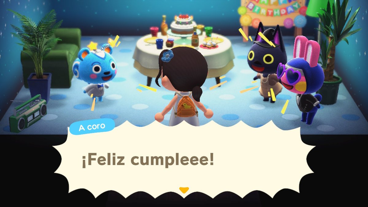 KimochinaACNH's tweet photo. Ya me puse al día con los cumpleaños en Laputa :D #AnimalCrossing #ACNH #NintendoSwitch https://t.co/Yk8nHa8m3L