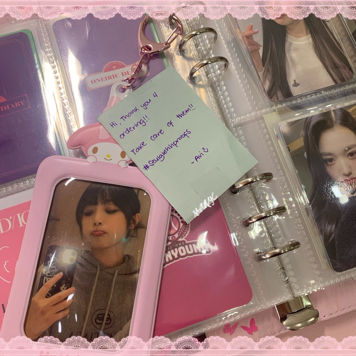 dearcpid's tweet photo. ୧ ׅ ‹𝟥 ۫ #mail4ria ⋄ 𓍯
super late feedback ^^ huhu but thank you @seulgiehh for packing these pretty babies safely and also for the freebie ang cute 🌷🎀 my wony prios are finally home 💌 will take good care of them !!
𖧧 ࣪ #seulgiehhproofs 𖤩 ˚ ༘ https://t.co/D8WmzukjVk