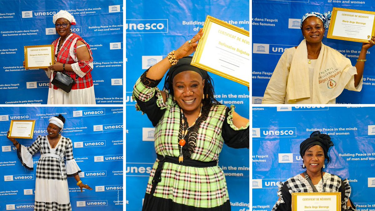 UnescoYaounde's tweet image. Après des mois de formation au Sénégal, grâce à la Indian UN Development Partnership Fund et l'UNESCO, les "Solar Mamas" diplômées dans l'utilisation des panneaux solaires et biogaz rejoignent ce jour leurs communautés. #PUERTEM