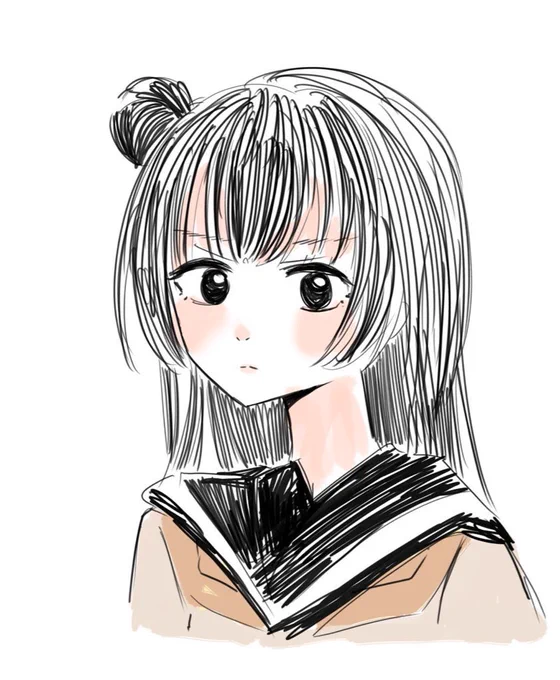 鼻がかわいいえをかきたい 