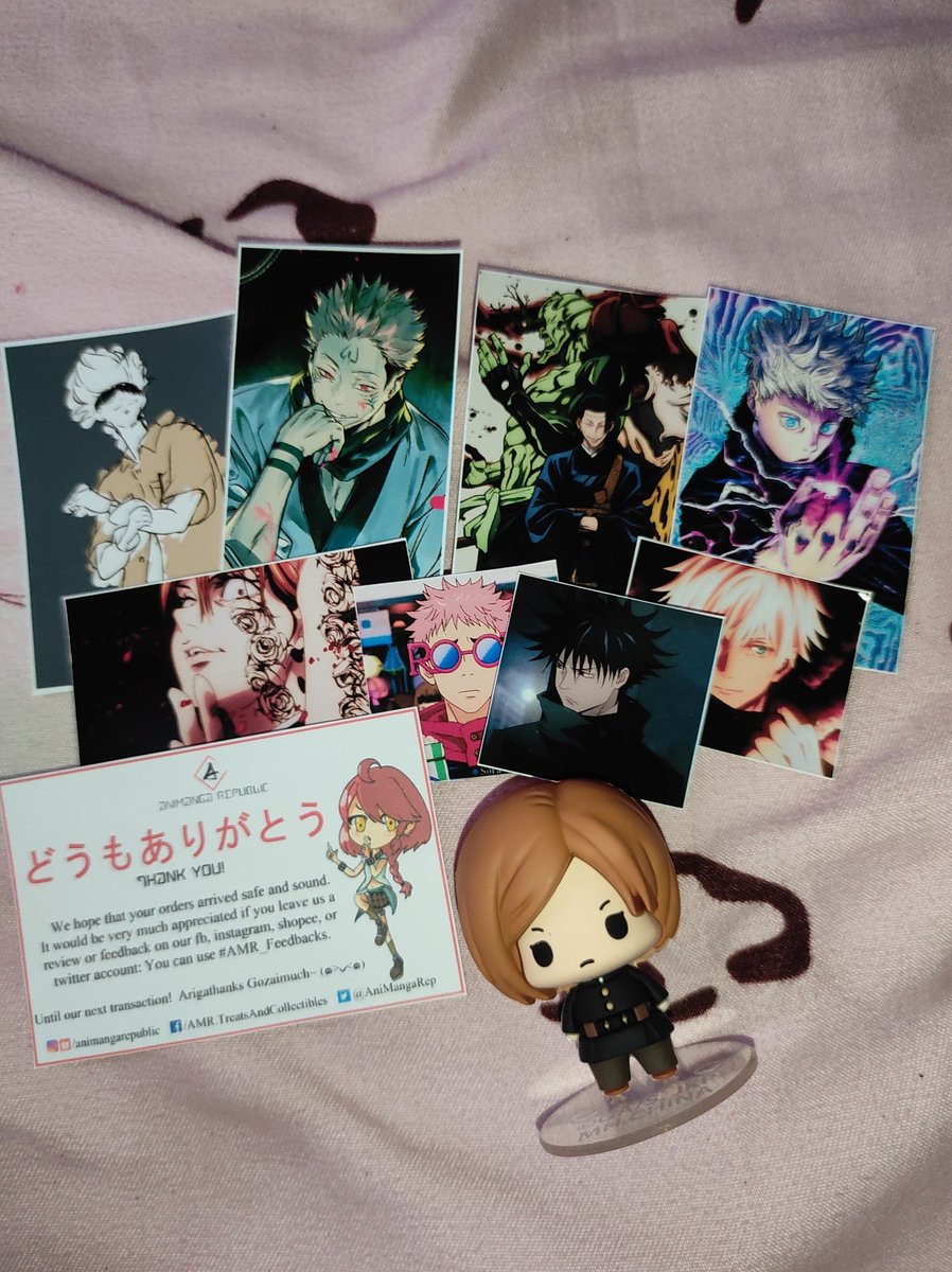 Meowngi17's tweet photo. HAPPY ๐ DAY!
Umuwi na si bb Nobara ๐๐๐ thank you again @AniMangaRep for the giveaway!!!
#AMR_Feedbacks https://t.co/q0dpSmLG2V