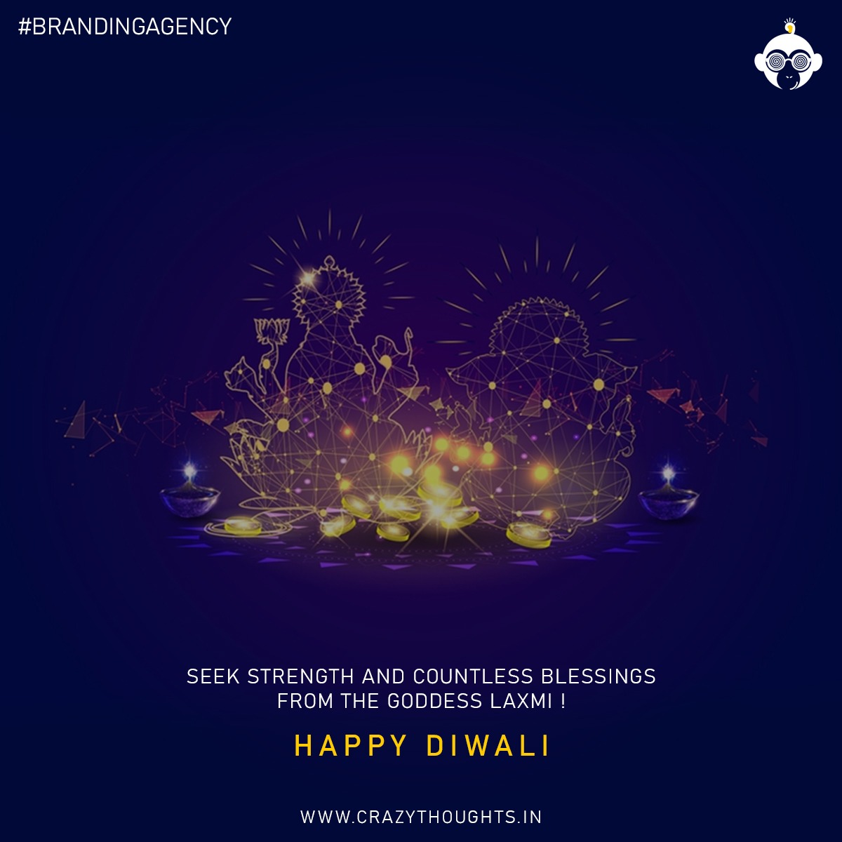 crazythoughtsin's tweet photo. Wishing you all a #Happy_Diwali. May your business skyrocket the sales this Diwali.

#HappyDiwali #HappyDiwali2021 #Diwali #Diwali2021 #Laxmipooja #crazythoughts #brandidentity #diwalispecial #diwalicelebration #gogreenorgohome #gogreen #CrackersWaliDiwali https://t.co/RfNfe778OY