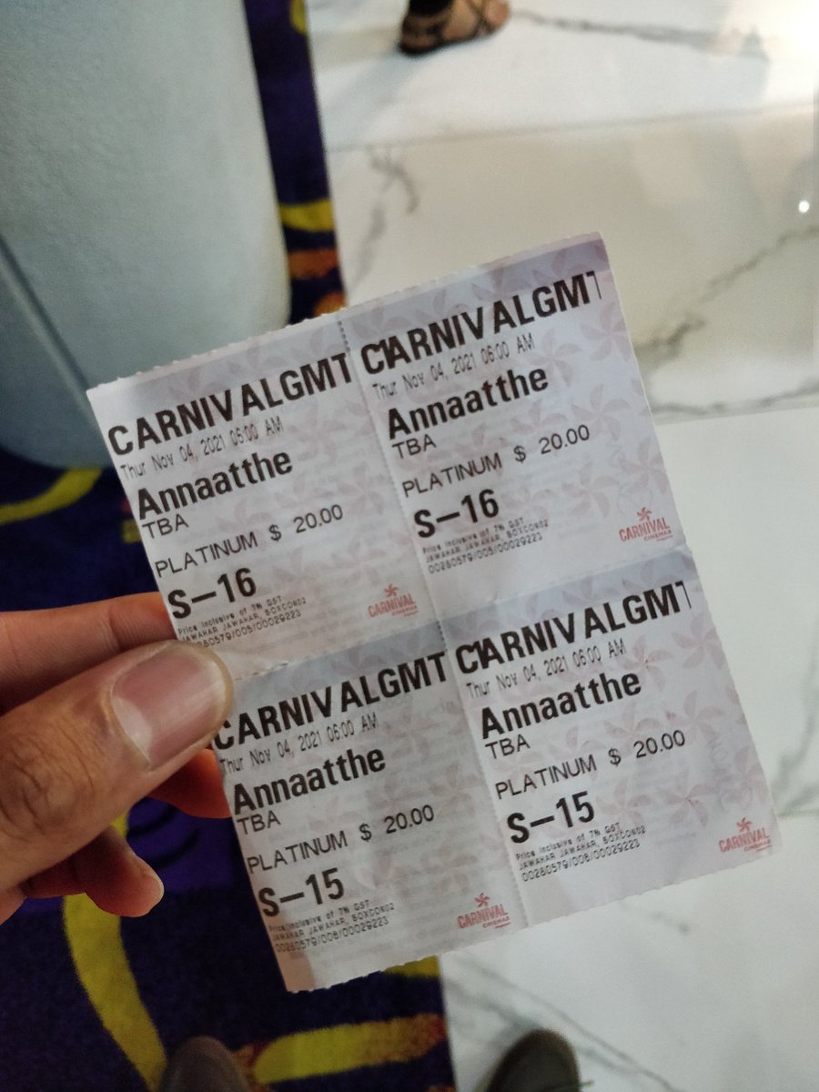PoWeRSpEaR's tweet photo. #AnnaattheFDFS #Singapore 🔥🔥🔥 #6am #SGT #oneandonlythalaivar #Rajinism #Rajinikanth #ThalaivarDeepavali #Annaatthe https://t.co/GGz0tGZsBT