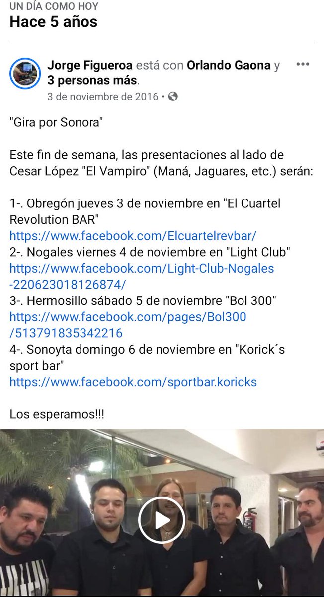 JFigueroamusic's tweet photo. Un día como hoy con @monoplasmamusic https://t.co/NoGnKVY1nJ
