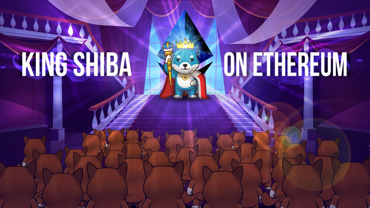 KingShibaBSC's tweet photo. 👑KING SHIBA HAS LAUNCHED ON ETHEREUM🐕

The Ethereum contract is live for trading and the bridge with BSC will be live soon!

Official ETH Token Address: 0x2c4874db3b51c0daa6bb43d8da18d5de459831d8

https://t.co/oQP9BjxJyZ

#SHIBARMY #Shiba #ShibaInu #Ethereum #BSCGems #KingShiba https://t.co/rManbM55VD