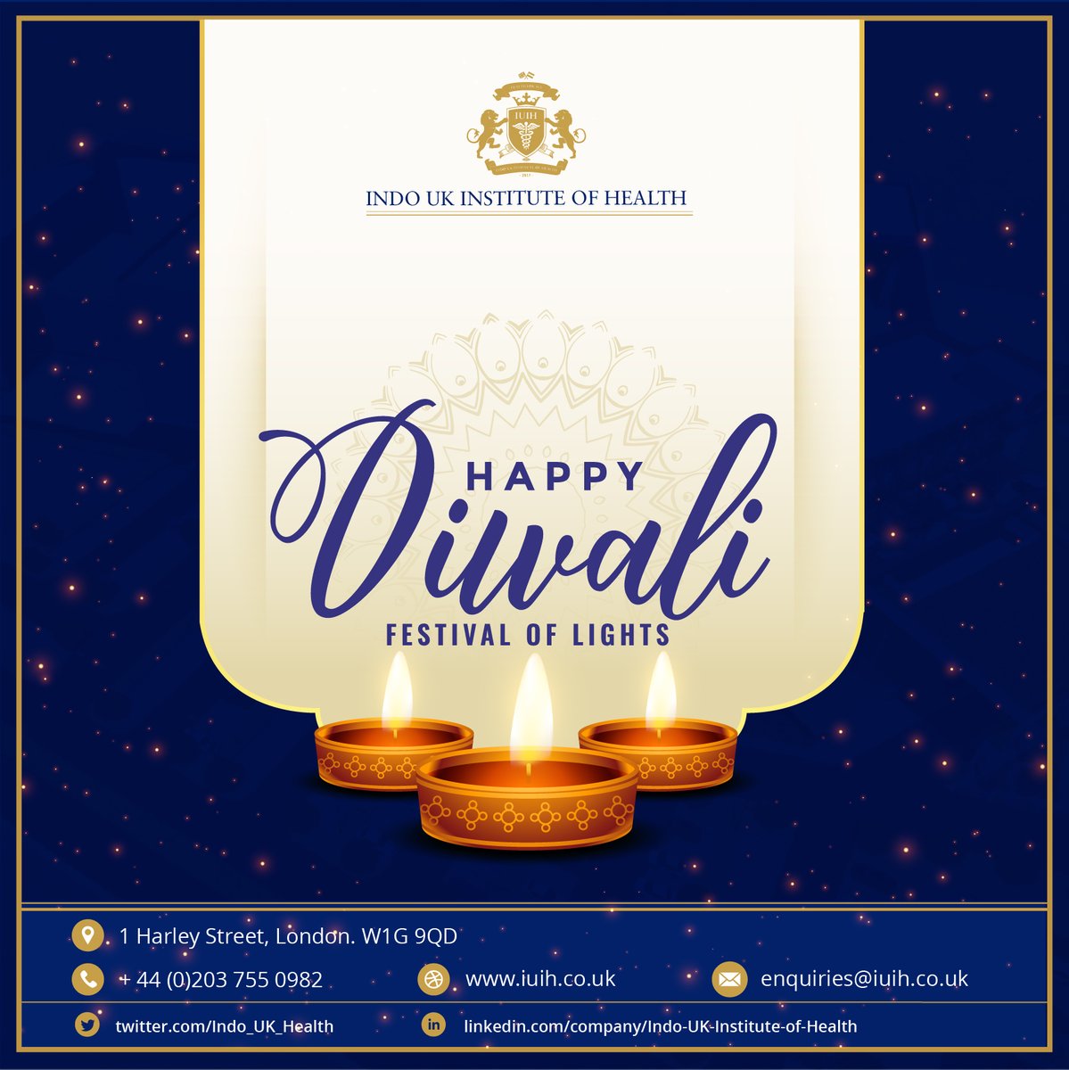 Indo_UK_Health's tweet photo. We wish all of you a very happy Diwali!
May you remain safe &amp; healthy all the time! :)

#HappyDiwali #Diwali #Diwali2021 #HealthForAll #healthfirst
#festivaloflights #festiveseason #festivalsofindia
#IndoUKclinic #IUIH #IndoUK #diagnostic #center #ludhiana #punjab #India #UK https://t.co/30i0rvi075