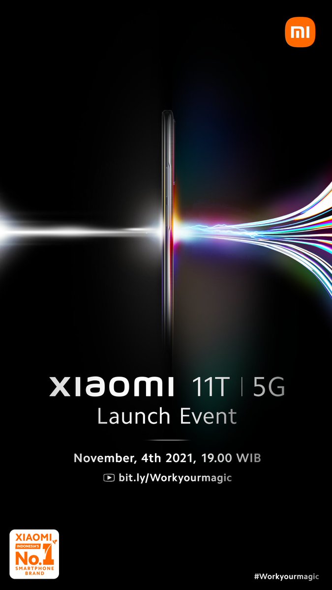 Jangan sampai terlewatkan ggess..

Launching #Xiaomi11TSeries 

Malam ini di YouTube <a href="/XiaomiIndonesia/">Xiaomi Indonesia</a>