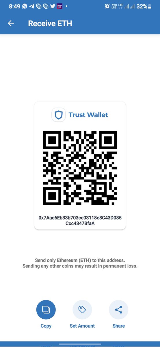 Babusin20359707's tweet photo. @ShibInform Done.. 
#ShibainuCoin 
Trust wallet https://t.co/vwqSGlSWZG
