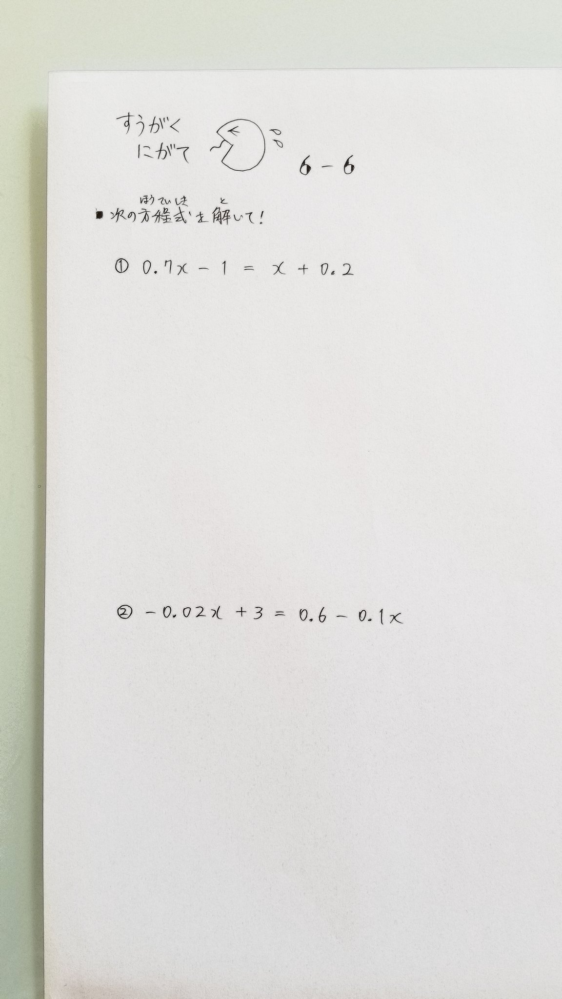 中学１年数学 Twitter Search Twitter