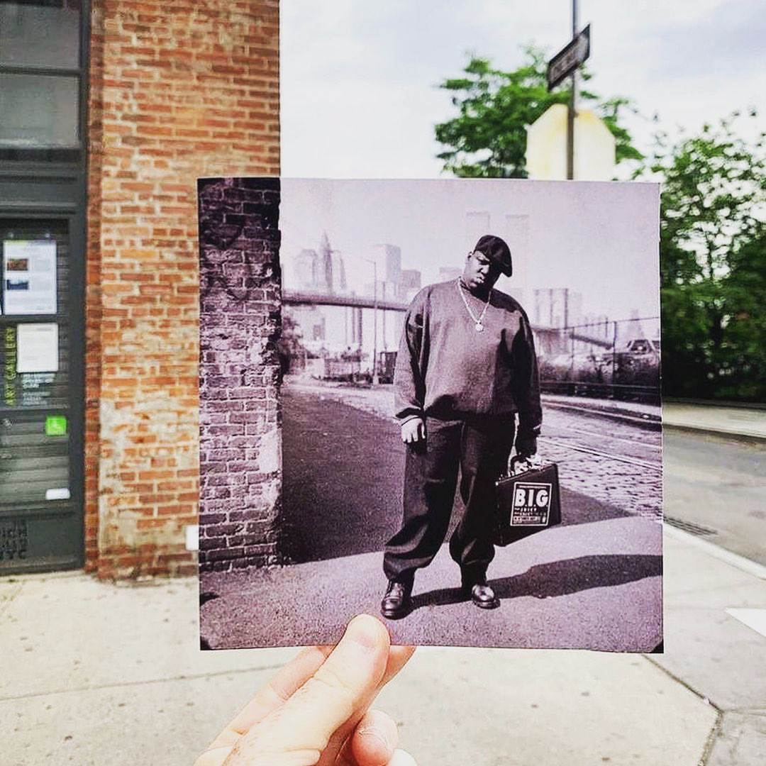 HipHopExcluzive's tweet photo. Photos taken in the same location as the original🤯🤯🤯
#hiphopheads #hiphop #biggie #tupac #music #photography https://t.co/vcm141ZURo