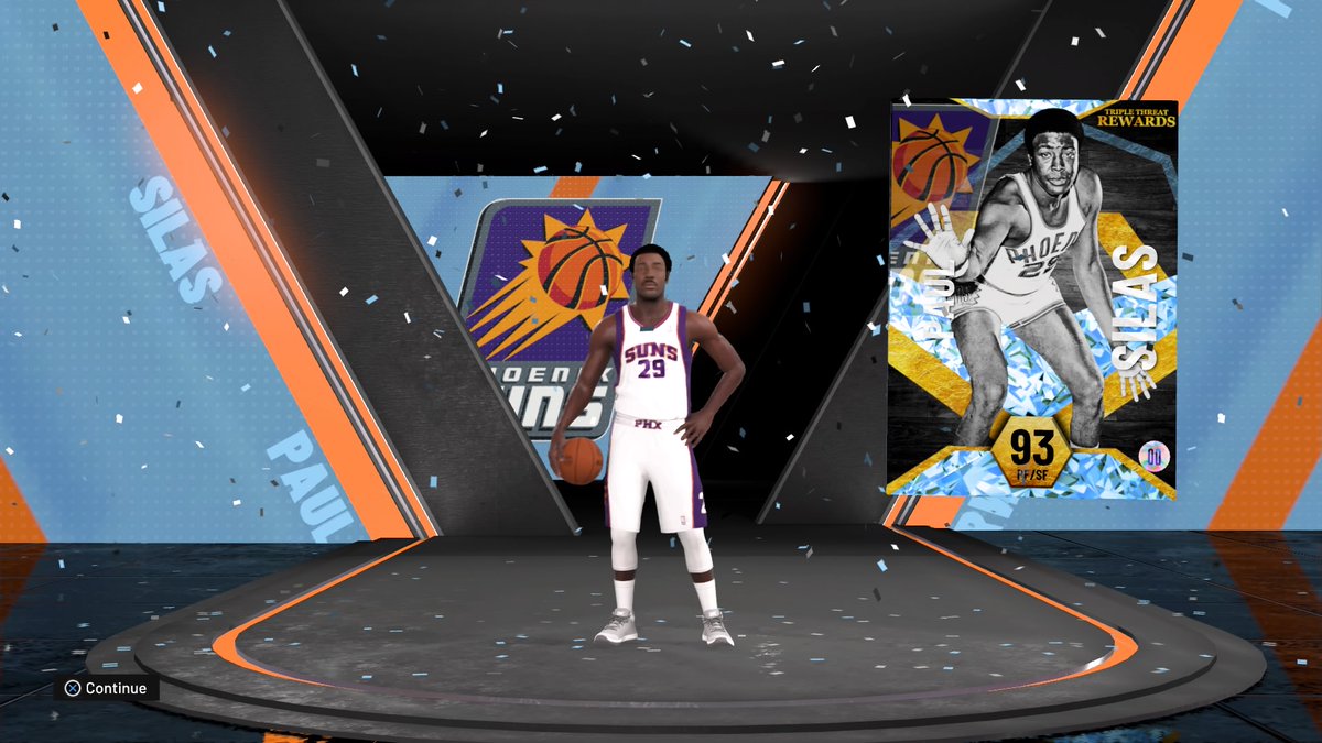 AbronAriel's tweet photo. The man the myth the legend Paul Silas!!!! W #nba2k22 #PS4share https://t.co/zNVrHOqWYC