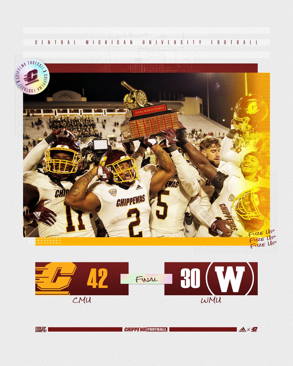 The Victory Cannon is coming HOME‼️

#FireUpChips 🔥⬆️🏈
