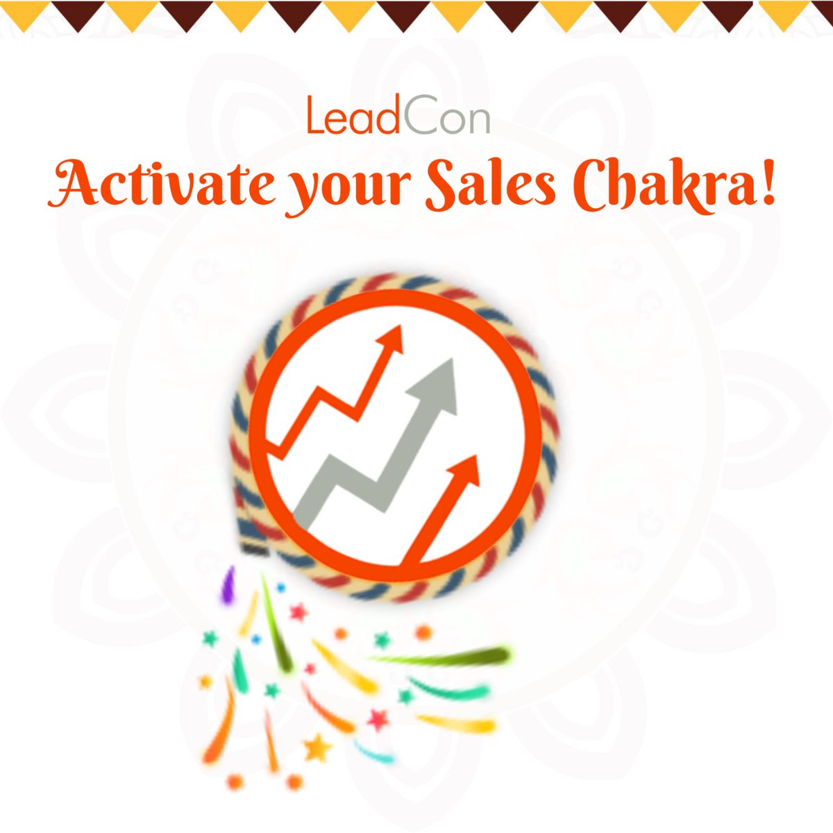leadconscale's tweet photo. This Diwali, Celebrate Automation in sales and burst all the old tiresome selling practices. Happy Diwali !  #diwalispecial #festivals #HappyDiwali #diwalicelebration https://t.co/OtguT5Ifes