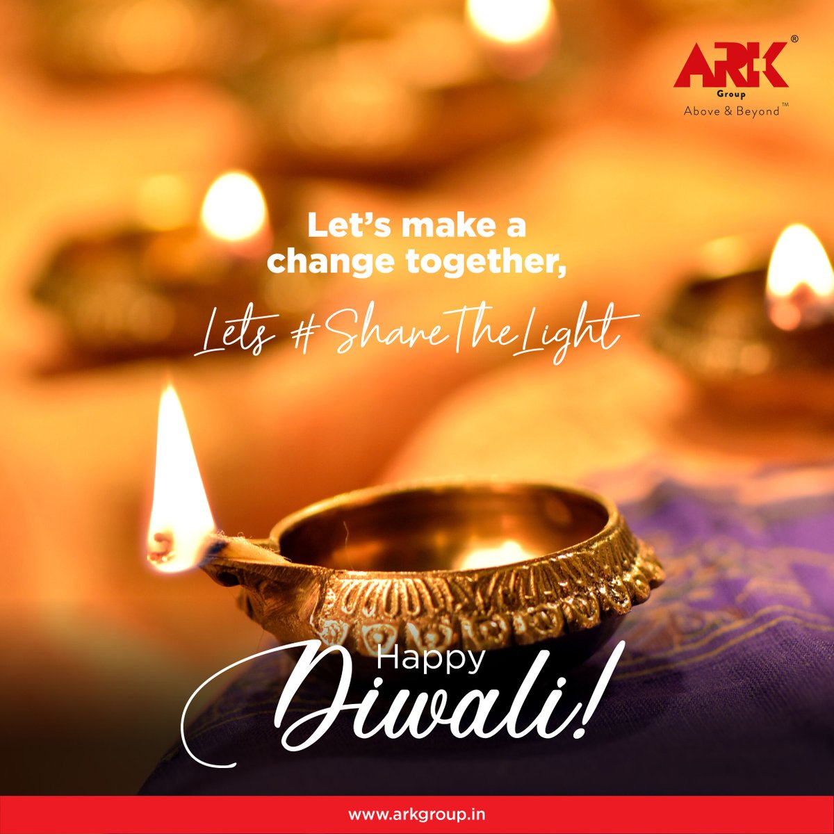 arkgroupindia's tweet photo. This Diwali, multiply your happiness by sharing it with those who need it the most! Make a contribution for someone in need and tag us, we will double the impact by matching it. This, Diwali, #ShareTheLight! The Ark Family wishes your family a very #happydiwali!
#ArkFoundation https://t.co/BWoxlXk5ty
