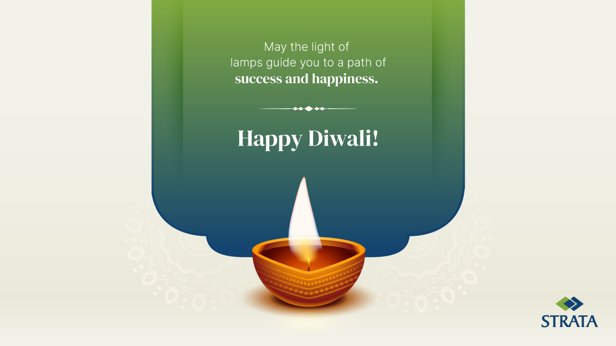 Strata_Global's tweet photo. On this auspicious occasion, we would like to wish you new heights, new achievements and a plethora of new projects. Wishing you a bright future, this Diwali.  

#HappyDiwali #Strata #StrataBlock #StrataGrid #StrataSolutions #StrataSystems #StrataSlope #Infrastructure https://t.co/M1iCauokeW