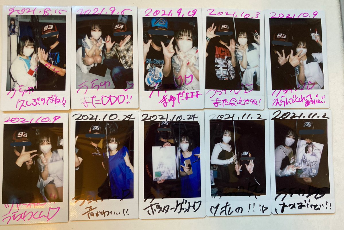 urawa_93_tsr's tweet photo. #いい推しの日
#INUWASI
#MeltyHz
まぁ最近よく行ってるははのんまゆちゃんのところなので、いい推しと呼べるアイドルの子なので2~3年前に一番最初に撮ったチェキと最近のを載せておきます。
僕はあまりチェキは撮らないのでまぁこんなもんですかね〜〜
(すぐに帰っちゃうよねー⁉︎とよく言われる) https://t.co/J9FxpVYmkG