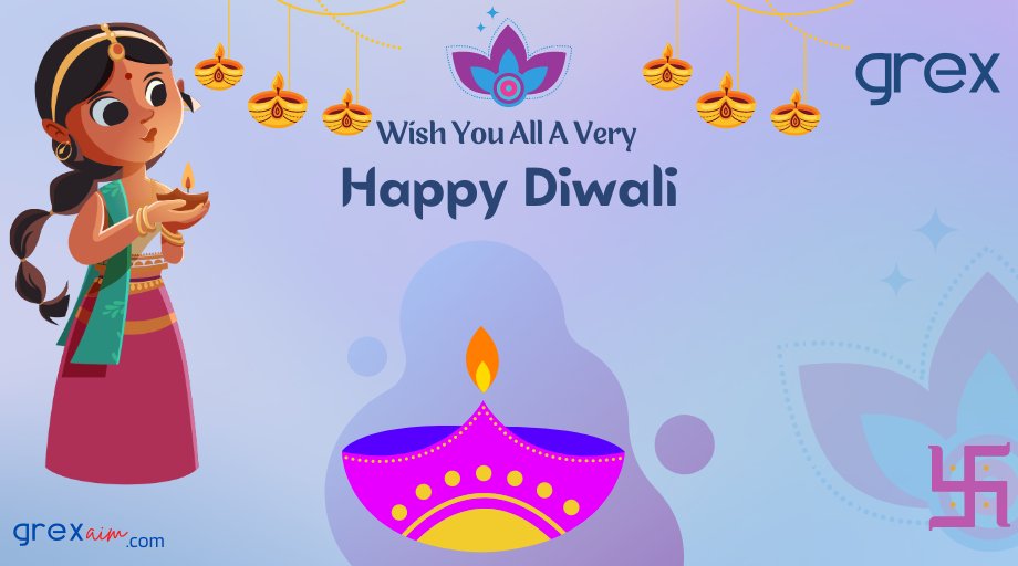GREXaim's tweet photo. Wishing you a very Happy Diwali &amp; a Prosperous New Year.

#GREX4You https://t.co/8FFFjifi1Z
