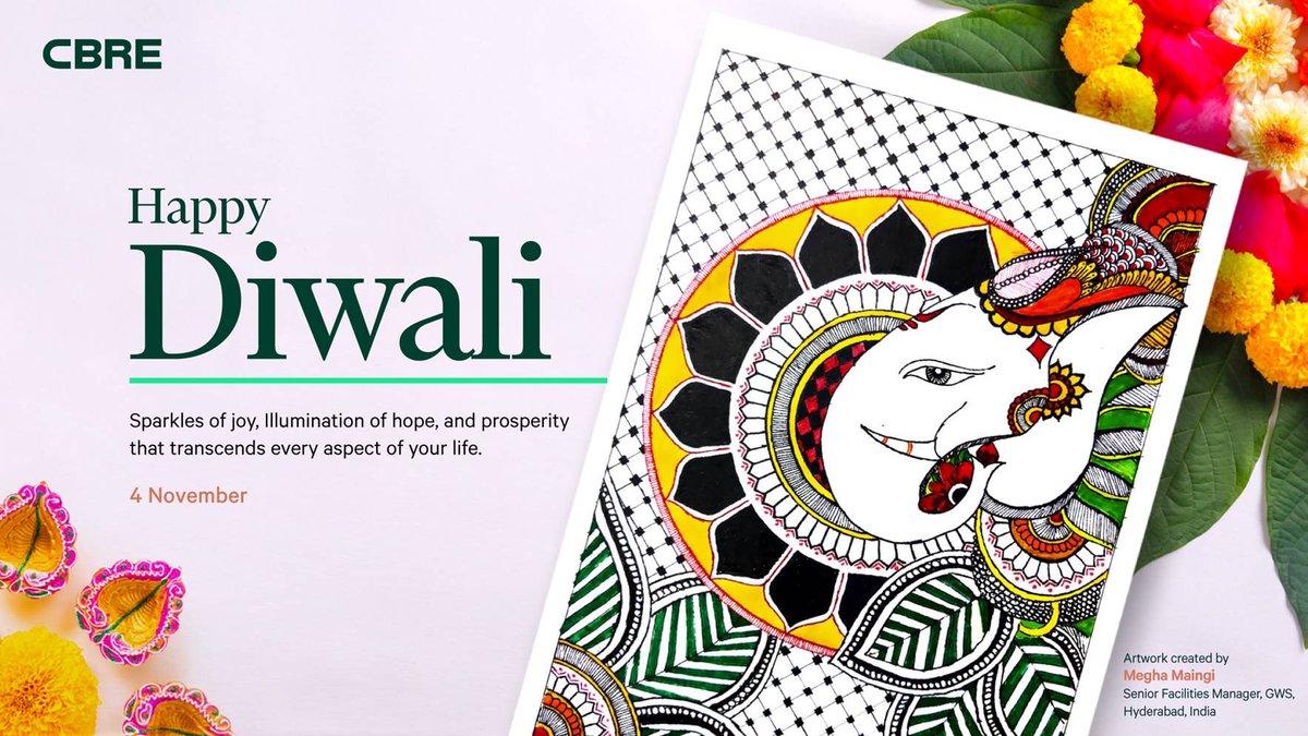 abhinav97274813's tweet photo. Wish you all a happy and prosperous Diwali #Diwali @CBRE_India https://t.co/KMw9IbyDzF