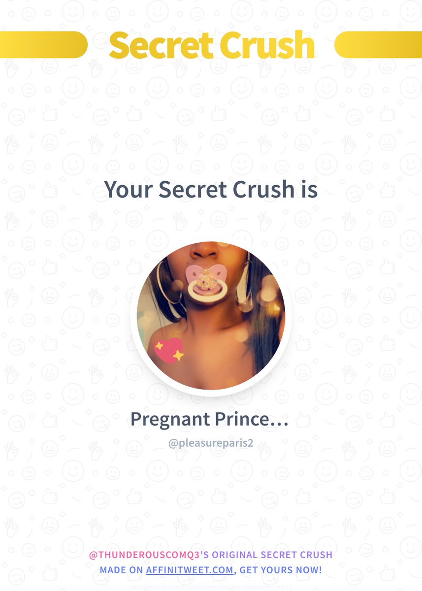 ThunderousComq3's tweet photo. ✨ Secret Crush

pleasureparis2 secretly loves you! 😳
Who loves you in secret?

➡️ https://t.co/OTjg05GXUl https://t.co/Z0BLQnW7pC