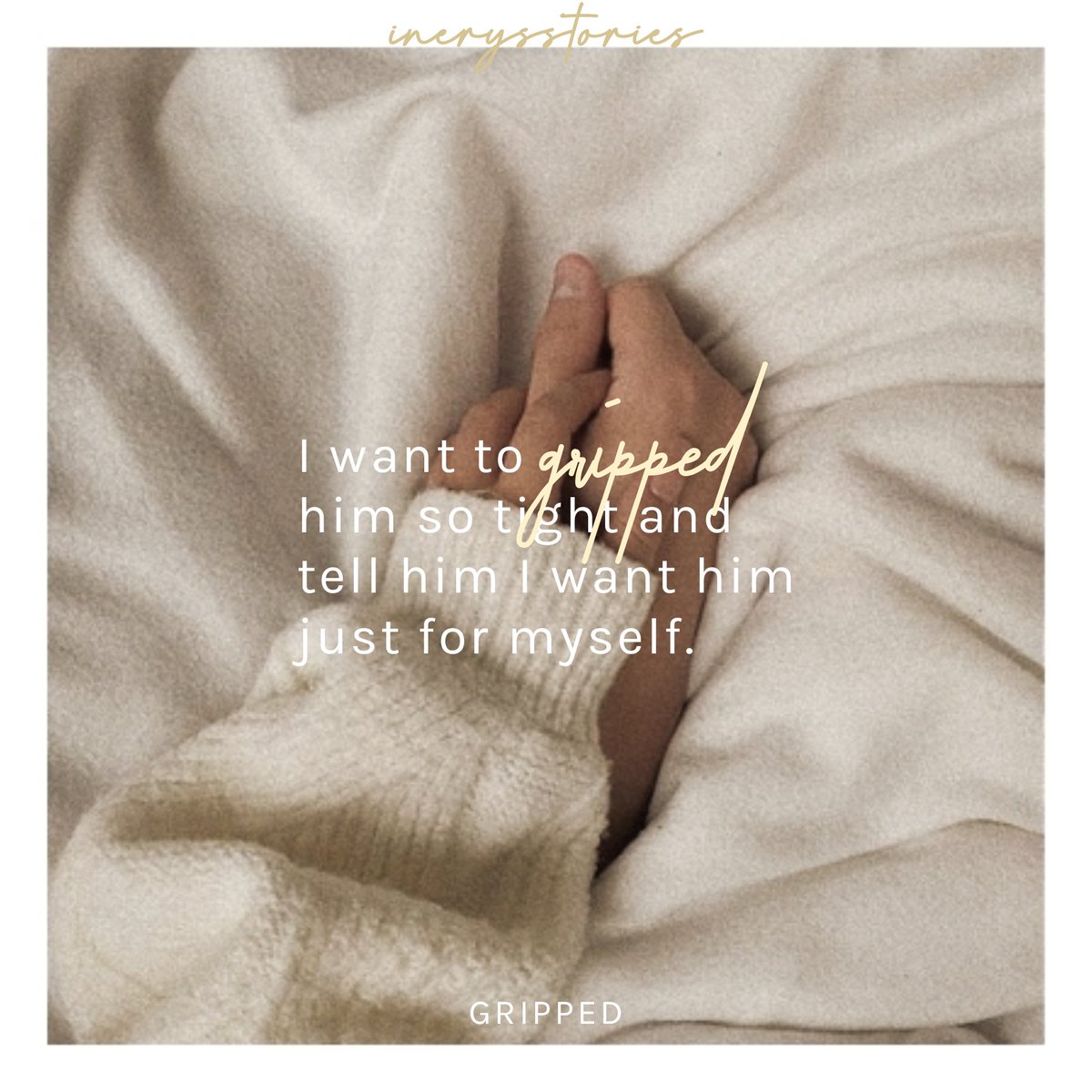 Inerysstories's tweet photo. - Elliana Brielle Delafuente
#Ineryss_15thGRIPPED
Wattpad: Ineryss
G R I P P E D (Next Generation Series #6)

#Ineryss #Inerysstories #Wattpad #Gripped https://t.co/J9SBiJuGHq