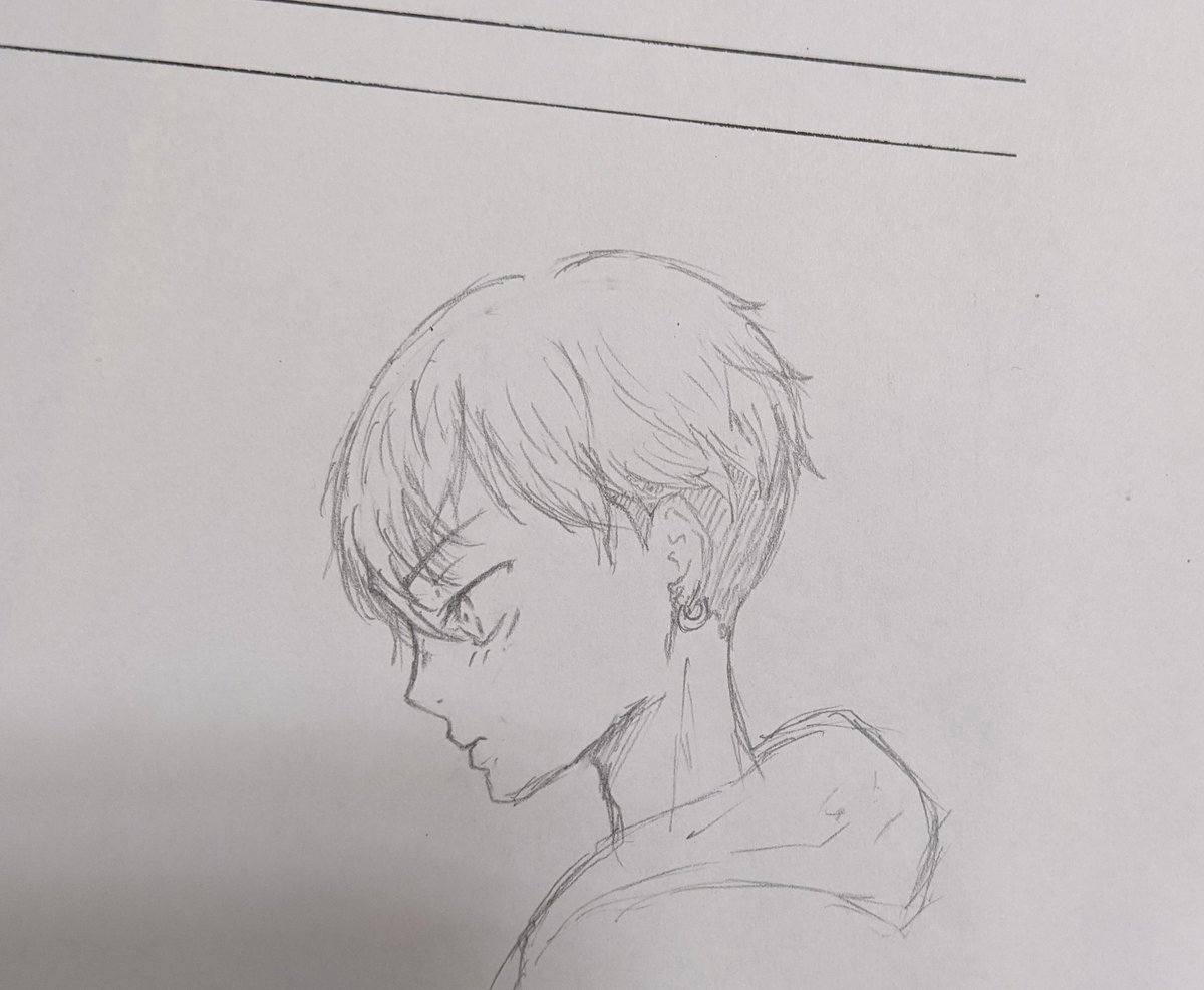DV30Pwtwnd8v3JM's tweet photo. 講義中のラクガキ　千冬 https://t.co/5vg5CrB3LS