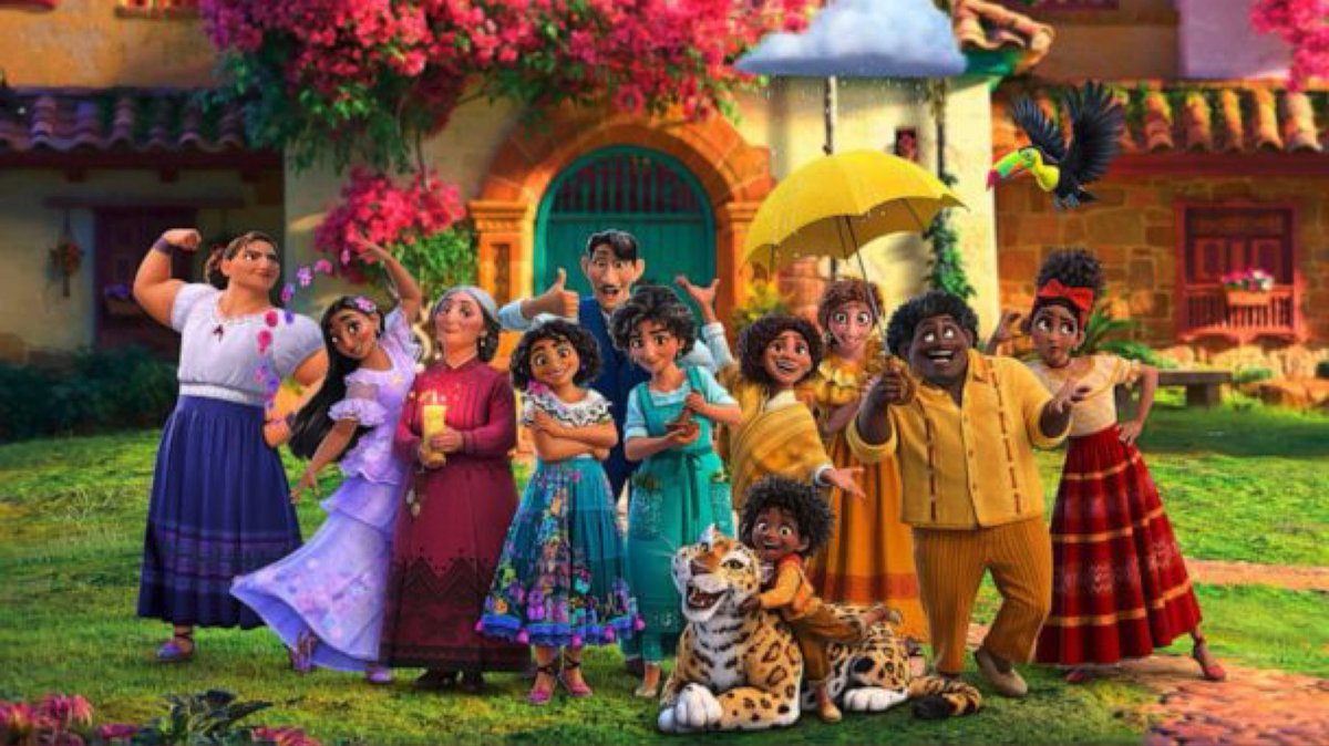 Encanto is a visual and musical feast for the eyes &amp; ears. A joyous animated celebration of Colombian culture &amp; family. Lin-Manuel’s music continues to impress and is very likely be recognized for Best Original Song. Loved all the characters especially Mirabel and Bruno. #Encanto