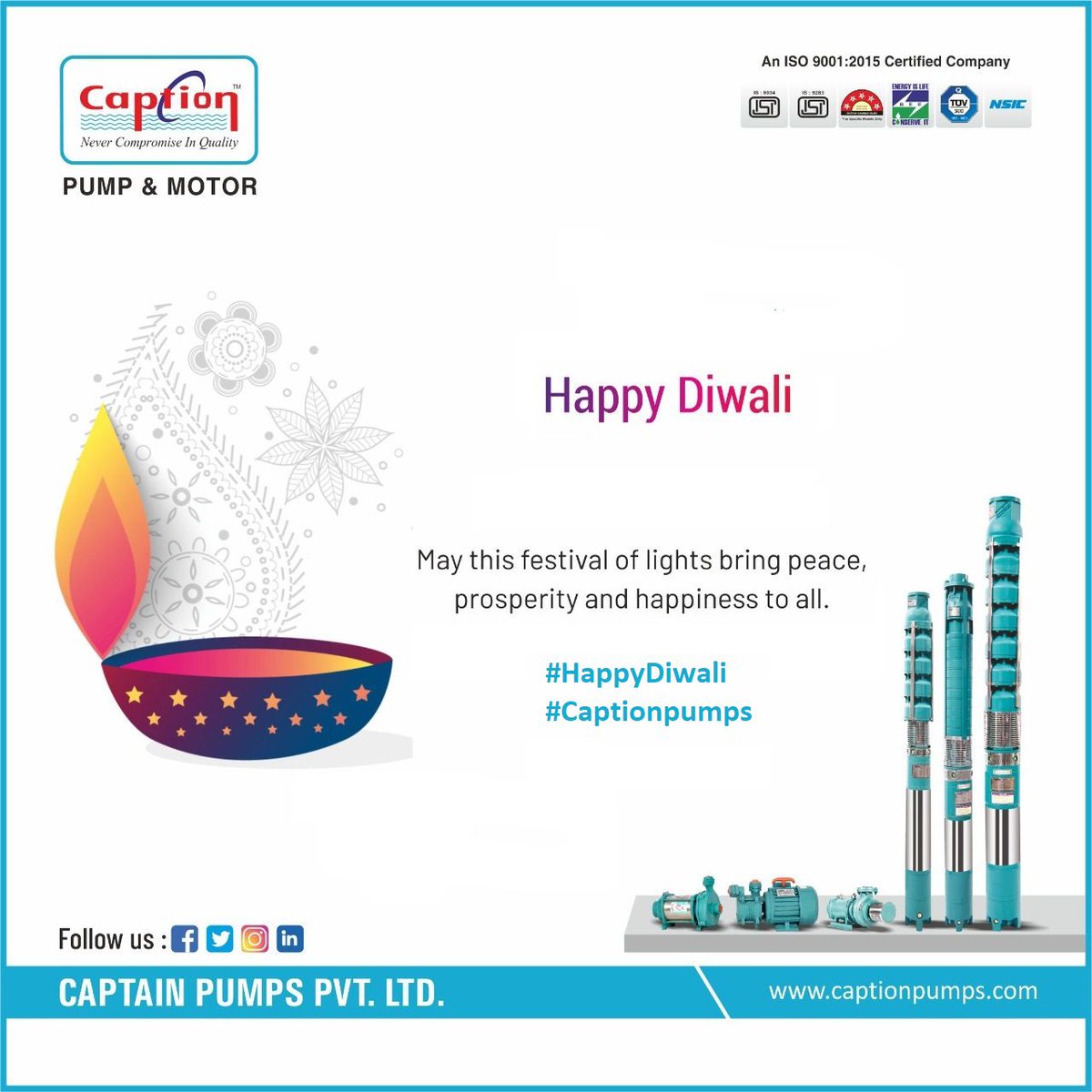 coach_intl's tweet photo. โNo matter how little their light is, they can still light up the whole world and bring us out of our dark agonies. May the lights of Diwali play such a role in your life.โ
#Captionpumps Wishing you
#Happy_Diwali !!!
#deepawali #ethniclooks #diwalicollections #festivaloflights https://t.co/EWPJDQhRY2