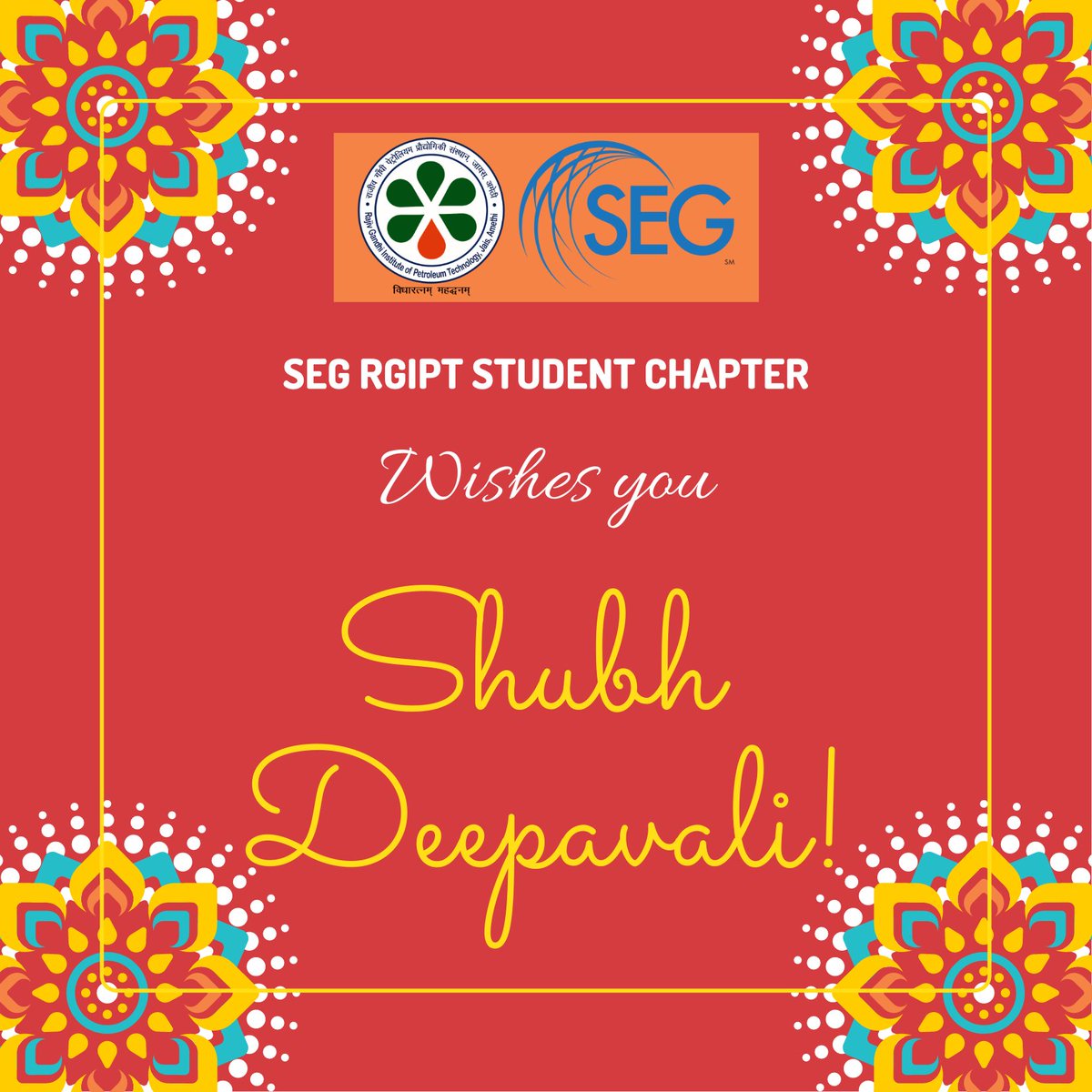 SGeophysicists's tweet photo. “Light the lamp of wisdom,
Dispel the darkness of ignorance”

Diwali signifies the victory of good over evil. Lights and Diyas present everywhere signifies the extermination of dark shadows and evil. 
Wish you all a very lovely,cheerful and prosperous  Deepawal https://t.co/XOm1N9ARFw