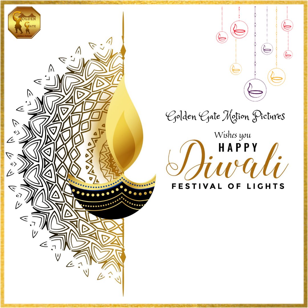 GGMotionPicture's tweet photo. Wishing you all a very Happy and prosperous Diwali 🪔🎆🎆 
From #goldengatemotionpictures &amp; #goldengateafterdarkfilms

#Diwali #Diwaliwishes #DiwaliCelebration #Diwali2021 #diwalivibes https://t.co/sZeTXzokUL