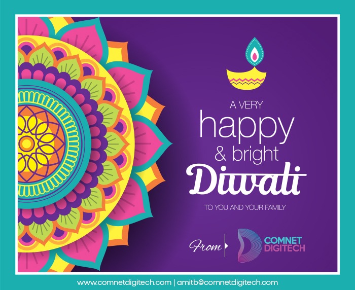 comnetdigitech's tweet image. May millions of lamps illuminate your life with joy, prosperity, health and wealth forever.
Wishing you and your family a very Happy Diwali.
#HappyDiwali #Diwali2021 #DigiTech #ComnetDigitech