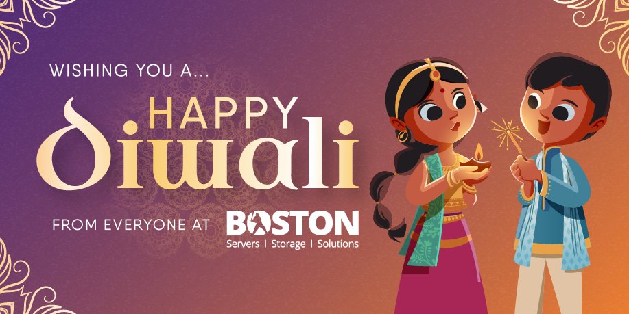 Boston would like to wish our partners, customers and their families a happy, healthy and prosperous Diwali! 🌟