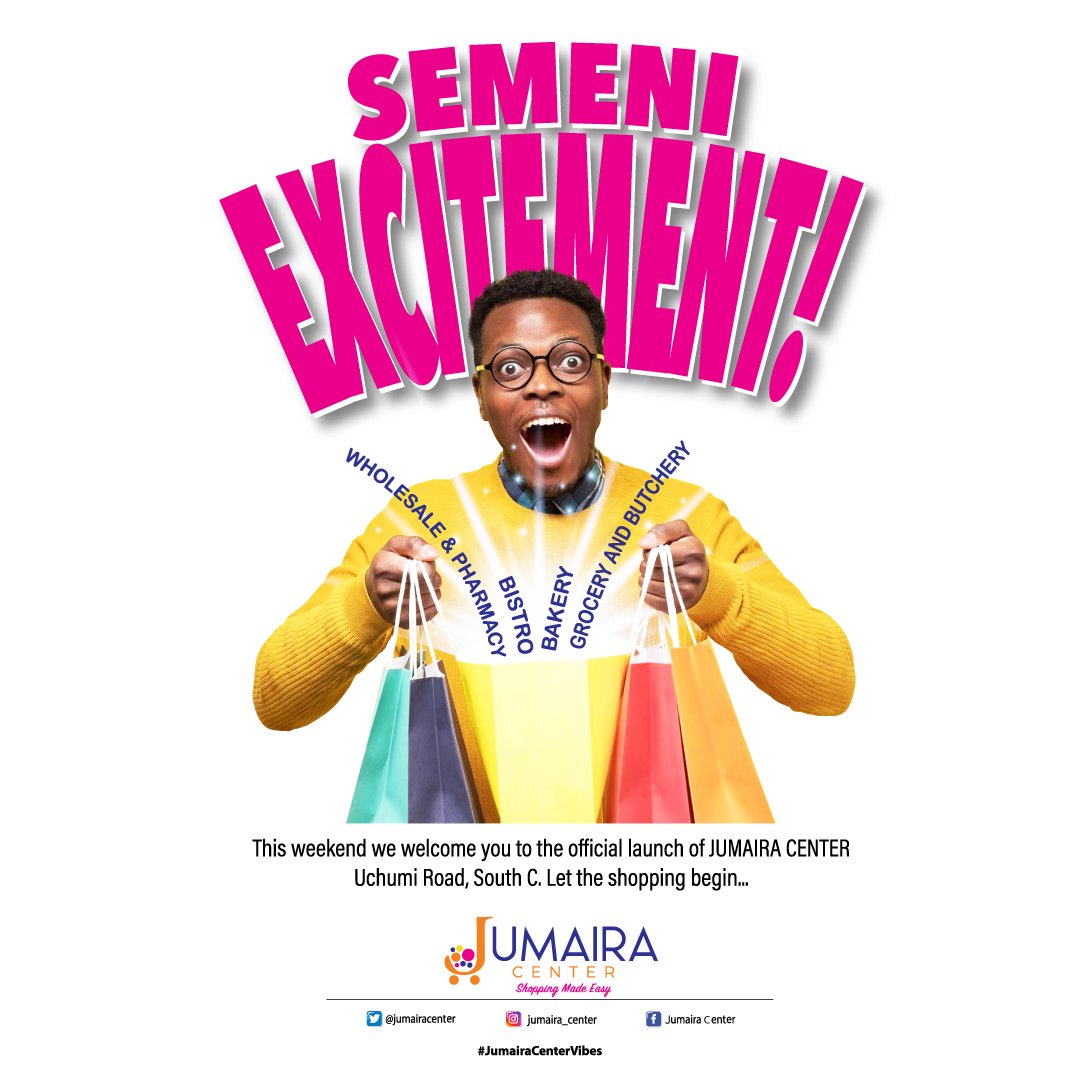 jomonotics's tweet photo. Ka ni form basi leo nitatoa. Semeni EXCITEMENT! As we do the official launch of @jumairacenter tomorrow, I would like to offer u an opportunity to go home with something tangible. U can suggest what u want.
#JumairaCenterVibes
#OrangeNovember
#ShoppingMadeEasy
#NovemberOffers https://t.co/dS4bd3tAne