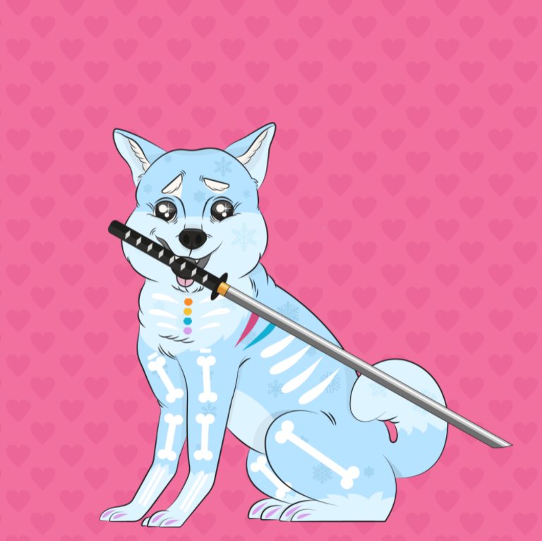 Art is coming together nicely! I love this artic goodboy #Solana #NFT #NFTCommunity