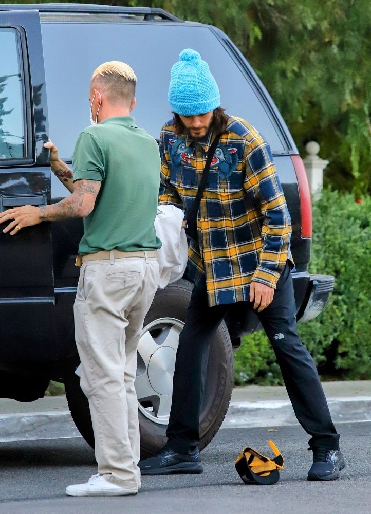MorbyLeto's tweet image. New pictures of Jared Leto in West Hollywood 💛 (Nov 03, 2021)